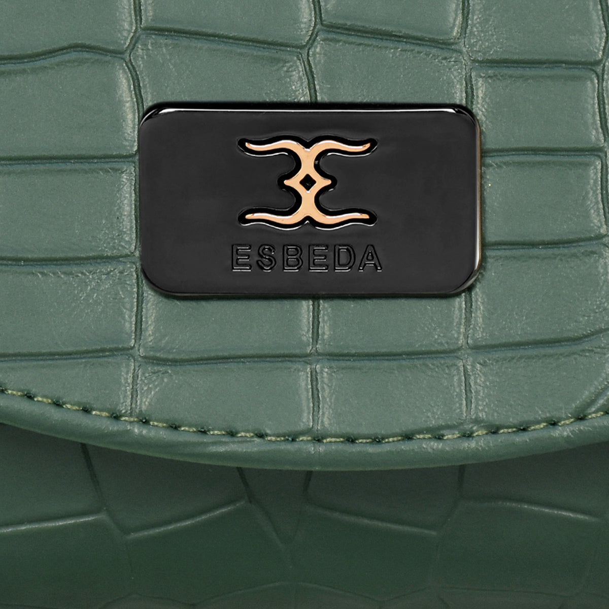 Croco Embossed Daily user Wallet For Womens