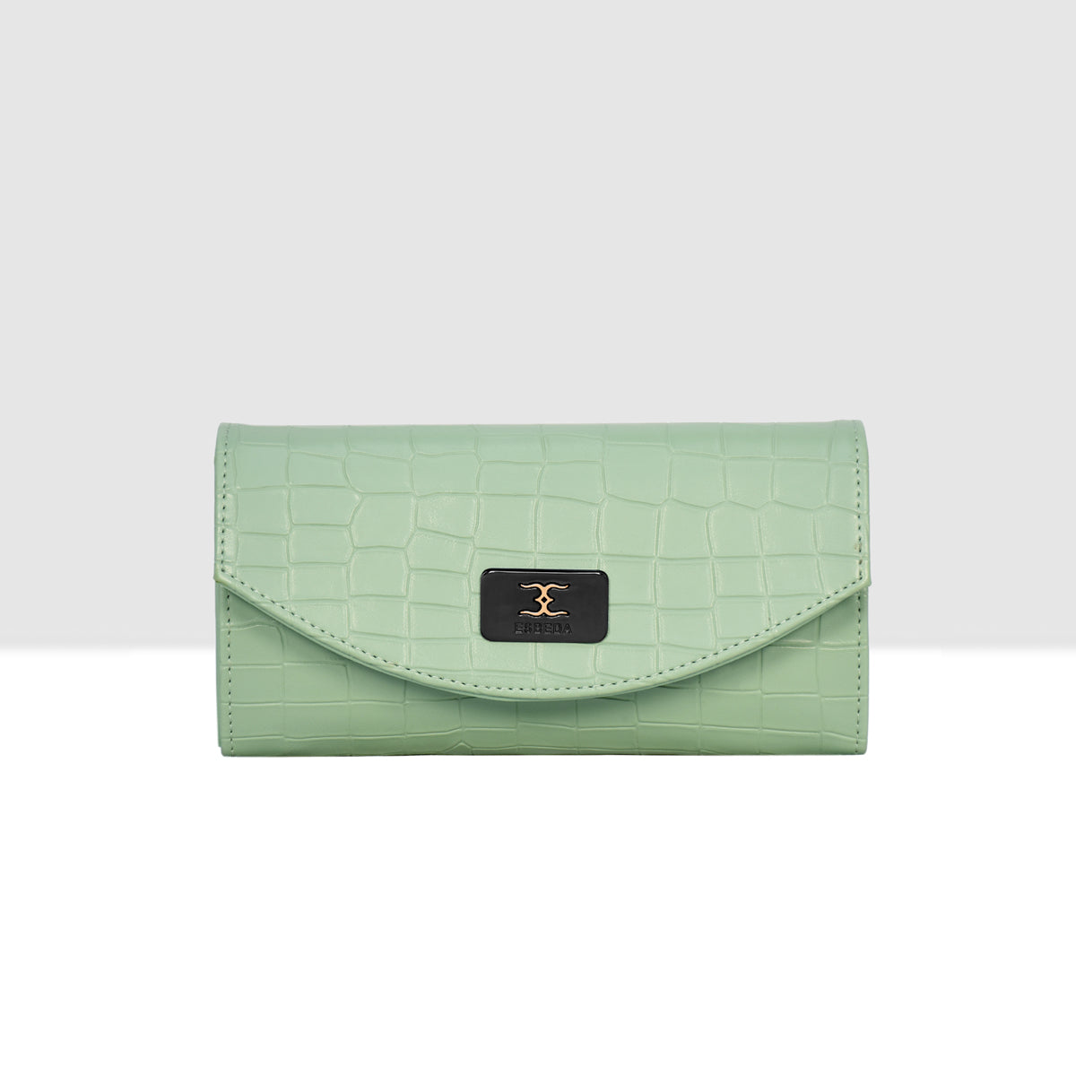 Croco Embossed Daily user Wallet For Womens