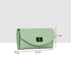 Croco Embossed Daily user Wallet For Womens