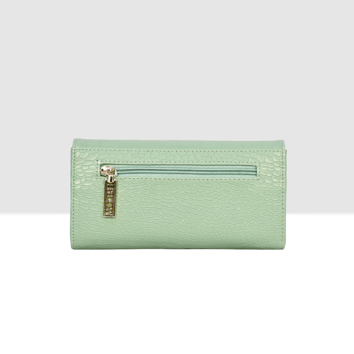 Croco Embossed Daily user Wallet For Womens