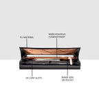Croco Embossed Daily user Wallet For Womens