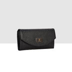 Croco Embossed Daily user Wallet For Womens