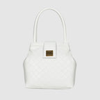 Quilted Texture Handbag For Womens