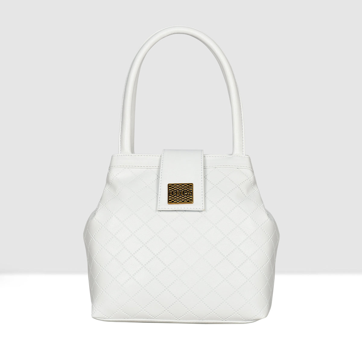 Quilted Texture Handbag For Womens Main image