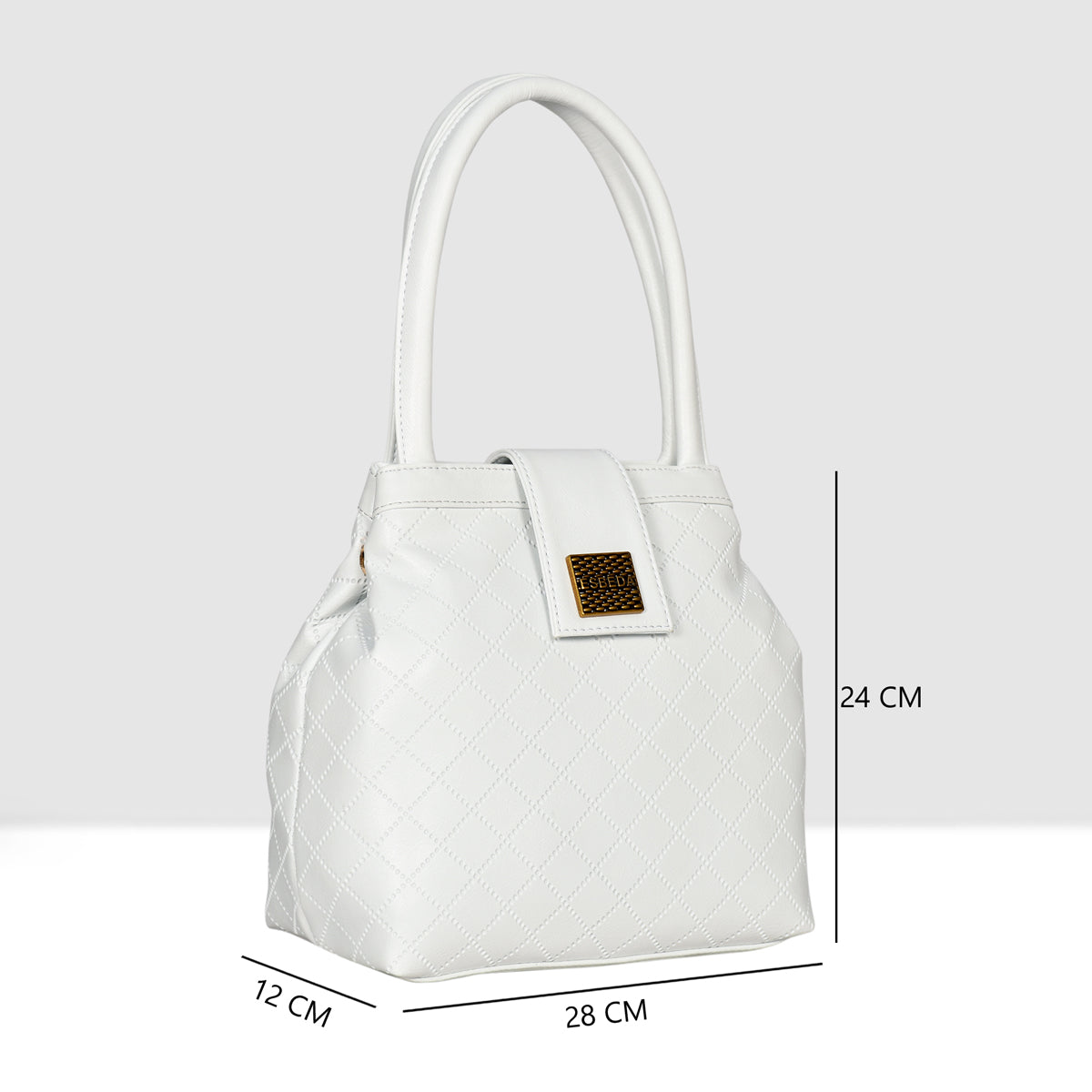 Quilted Texture Handbag For Womens Secondary image