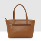 Solid Pattern Textured Small Handbag For Womens