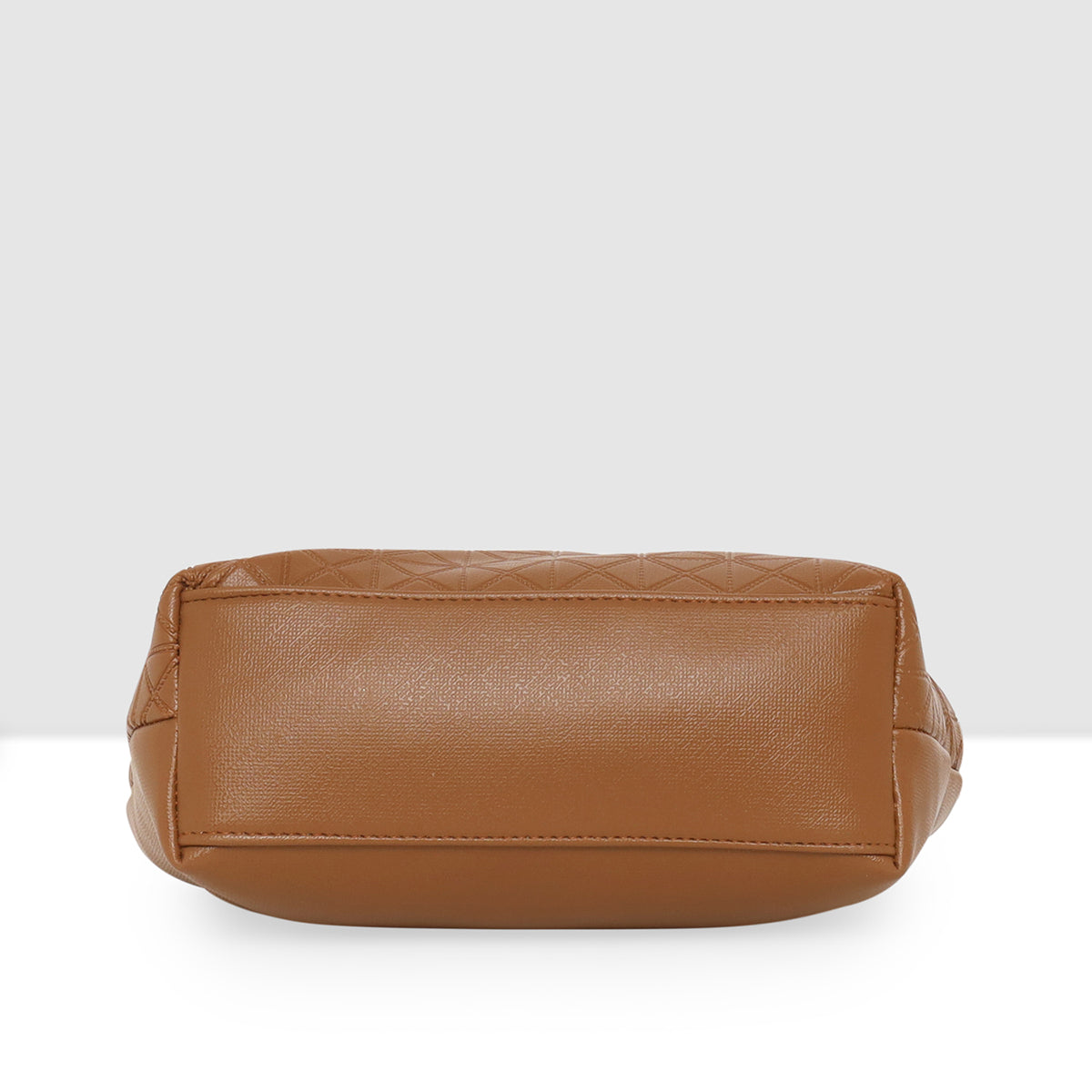 Solid Pattern Textured Small Handbag For Womens