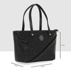 Solid Pattern Textured Small Handbag For Womens