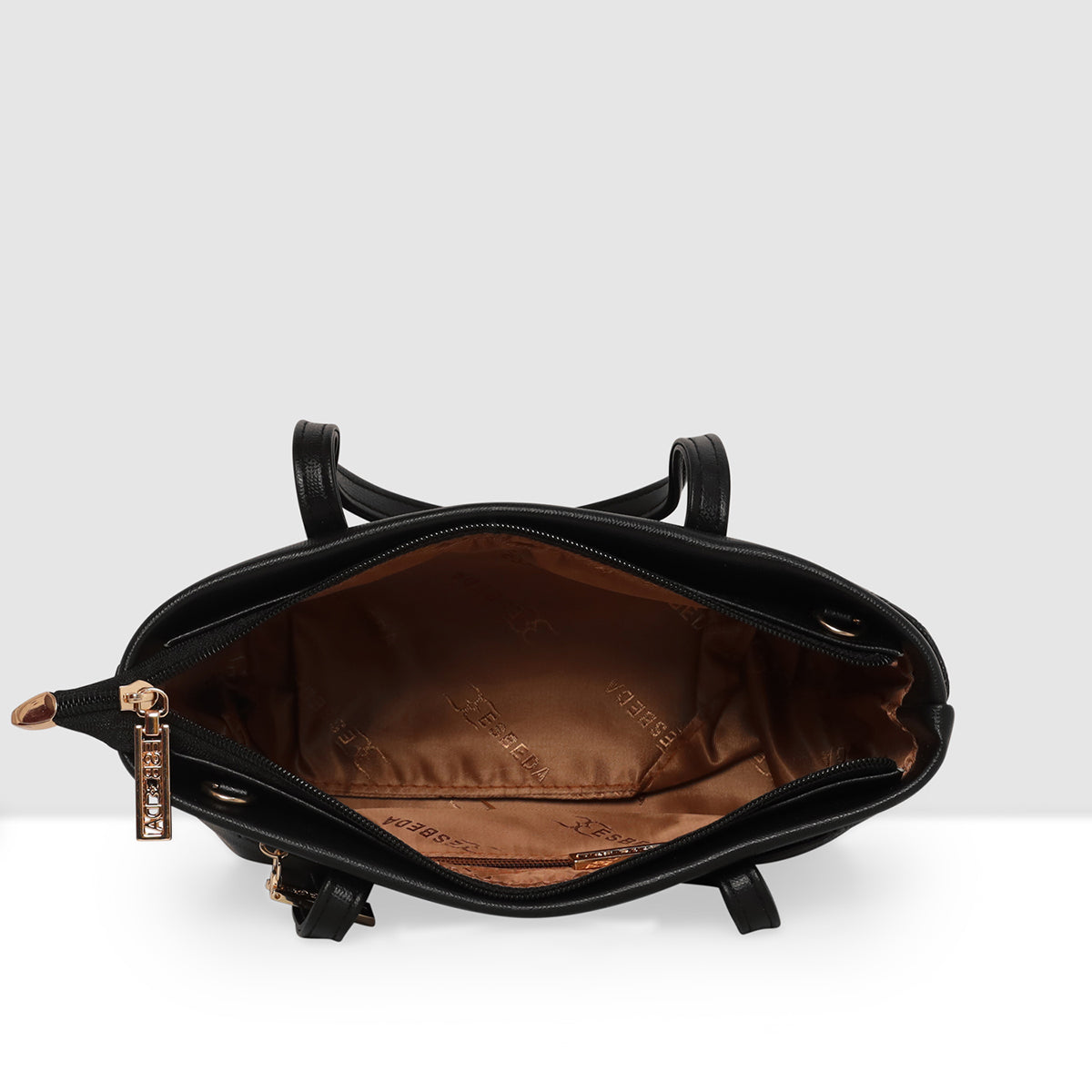 Solid Pattern Textured Small Handbag For Womens