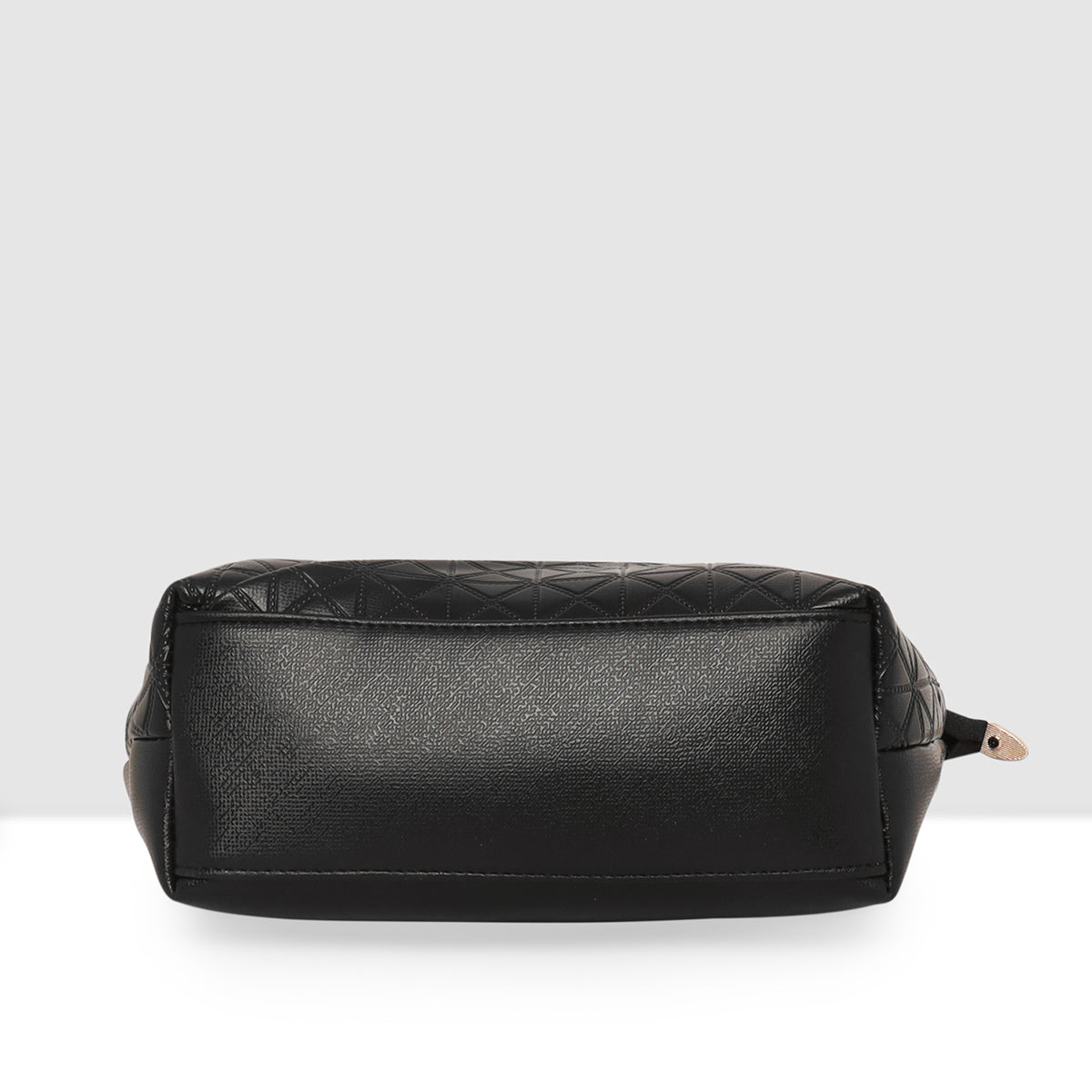 Solid Pattern Textured Small Handbag For Womens