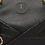 Solid Pattern Textured Small Handbag For Womens