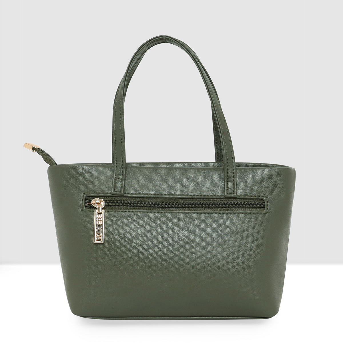 Solid Pattern Textured Small Handbag For Womens