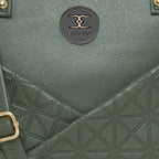 Solid Pattern Textured Small Handbag For Womens