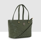 Solid Pattern Textured Small Handbag For Womens