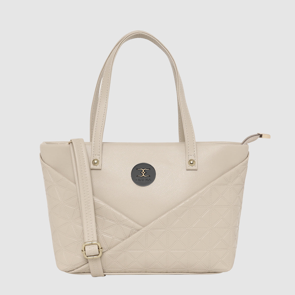 Solid Pattern Textured Small Handbag For Womens