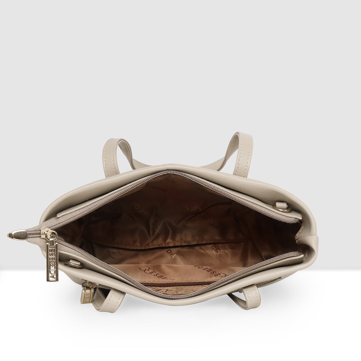 Solid Pattern Textured Small Handbag For Womens