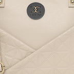 Solid Pattern Textured Small Handbag For Womens