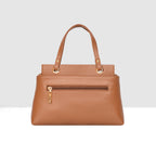 Solid Pattern Structured Small Handbag For Womens