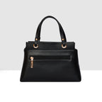 Solid Pattern Structured Small Handbag For Womens