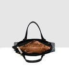Solid Pattern Structured Small Handbag For Womens