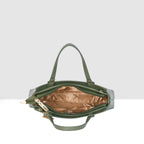 Solid Pattern Structured Small Handbag For Womens