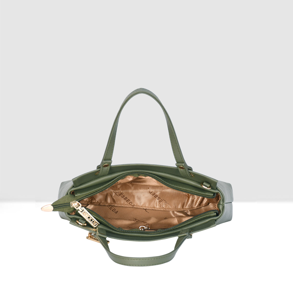 Solid Pattern Structured Small Handbag For Womens