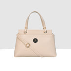 Solid Pattern Structured Small Handbag For Womens
