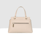 Solid Pattern Structured Small Handbag For Womens