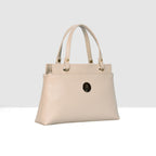 Solid Pattern Structured Small Handbag For Womens