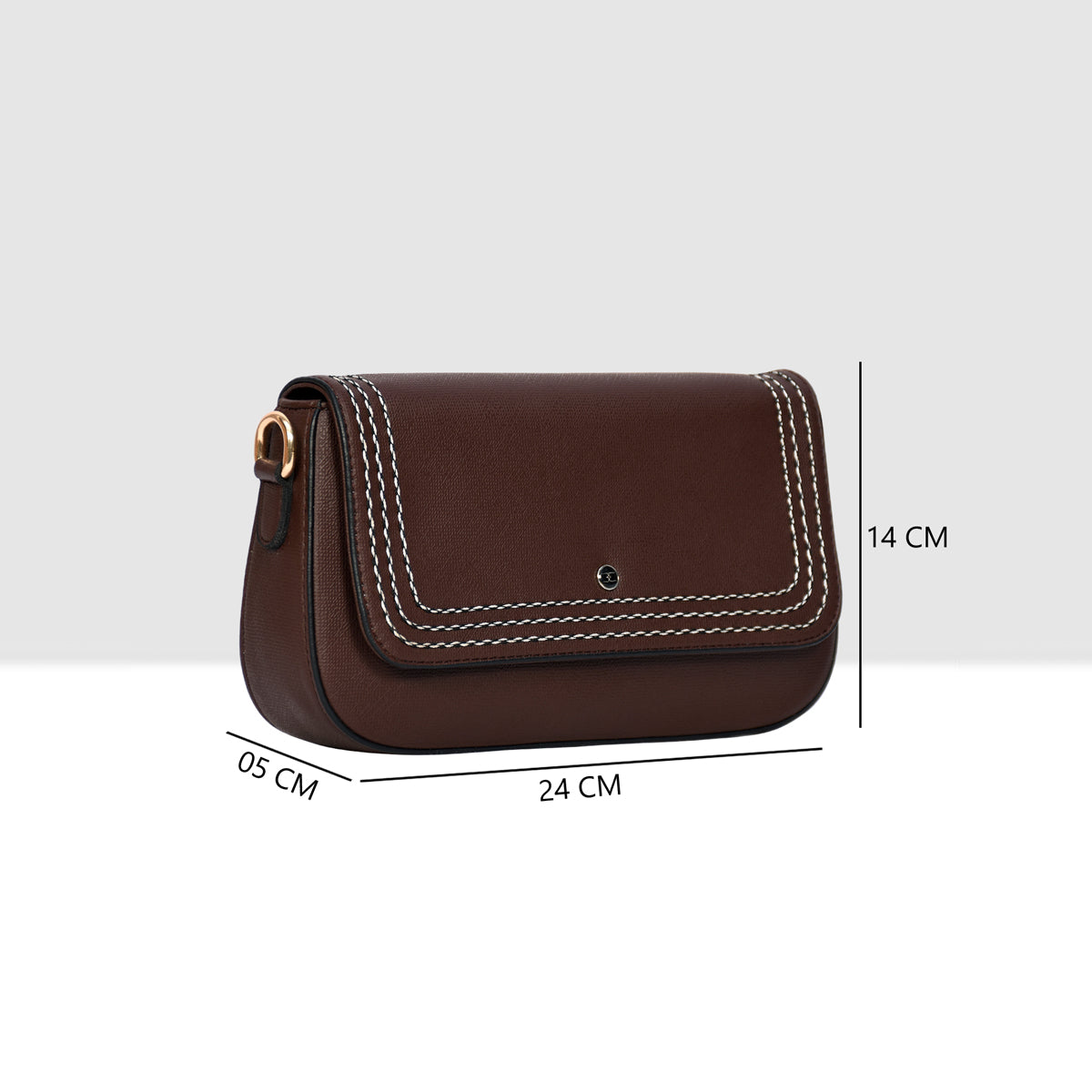 Structured Elegant Sling Bag For Womens