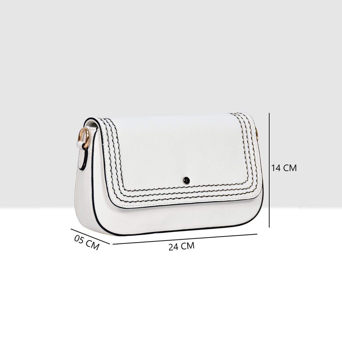 Structured Elegant Sling Bag For Womens