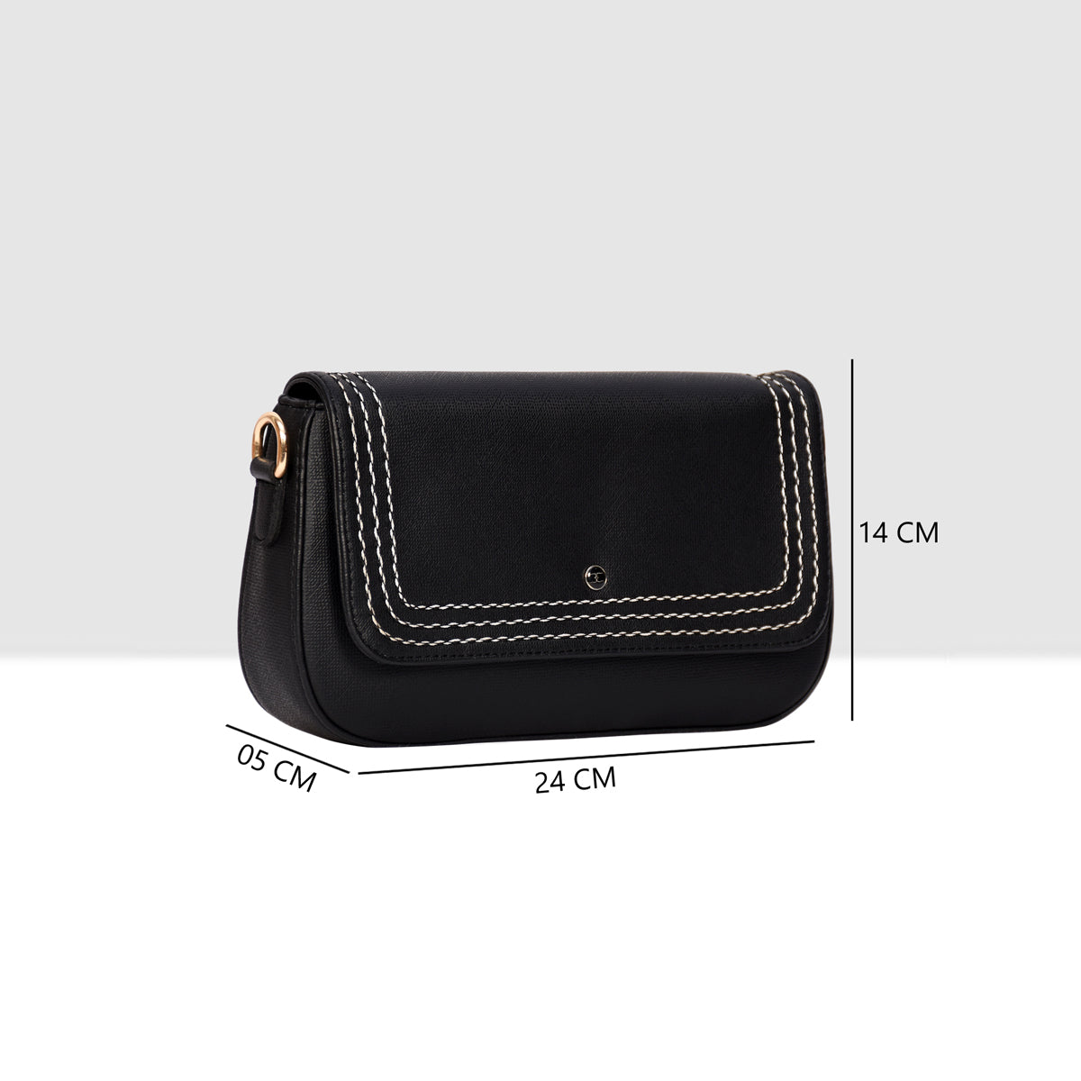 Structured Elegant Sling Bag For Womens