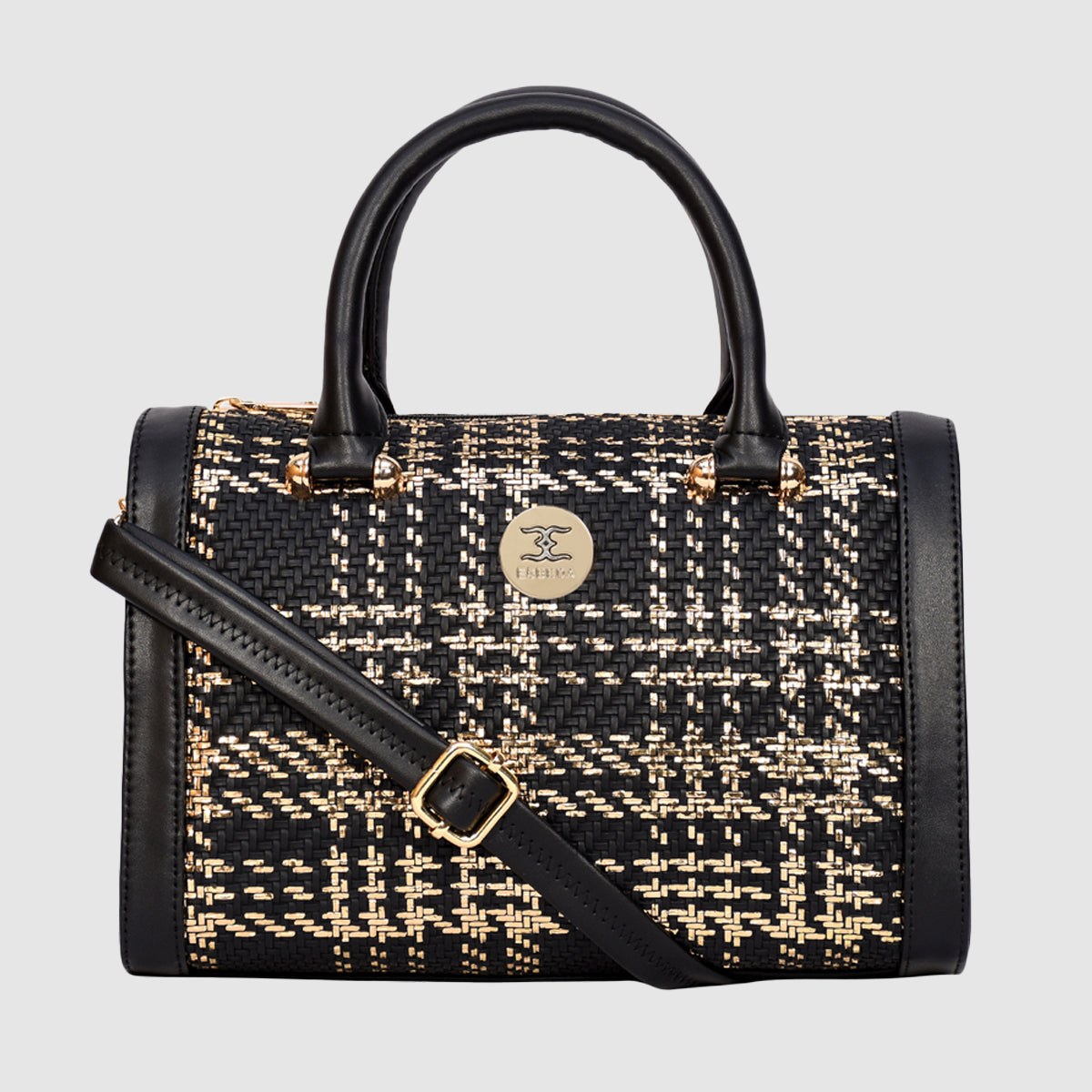 Glitter Shine Textured Handbag For Womens Main image