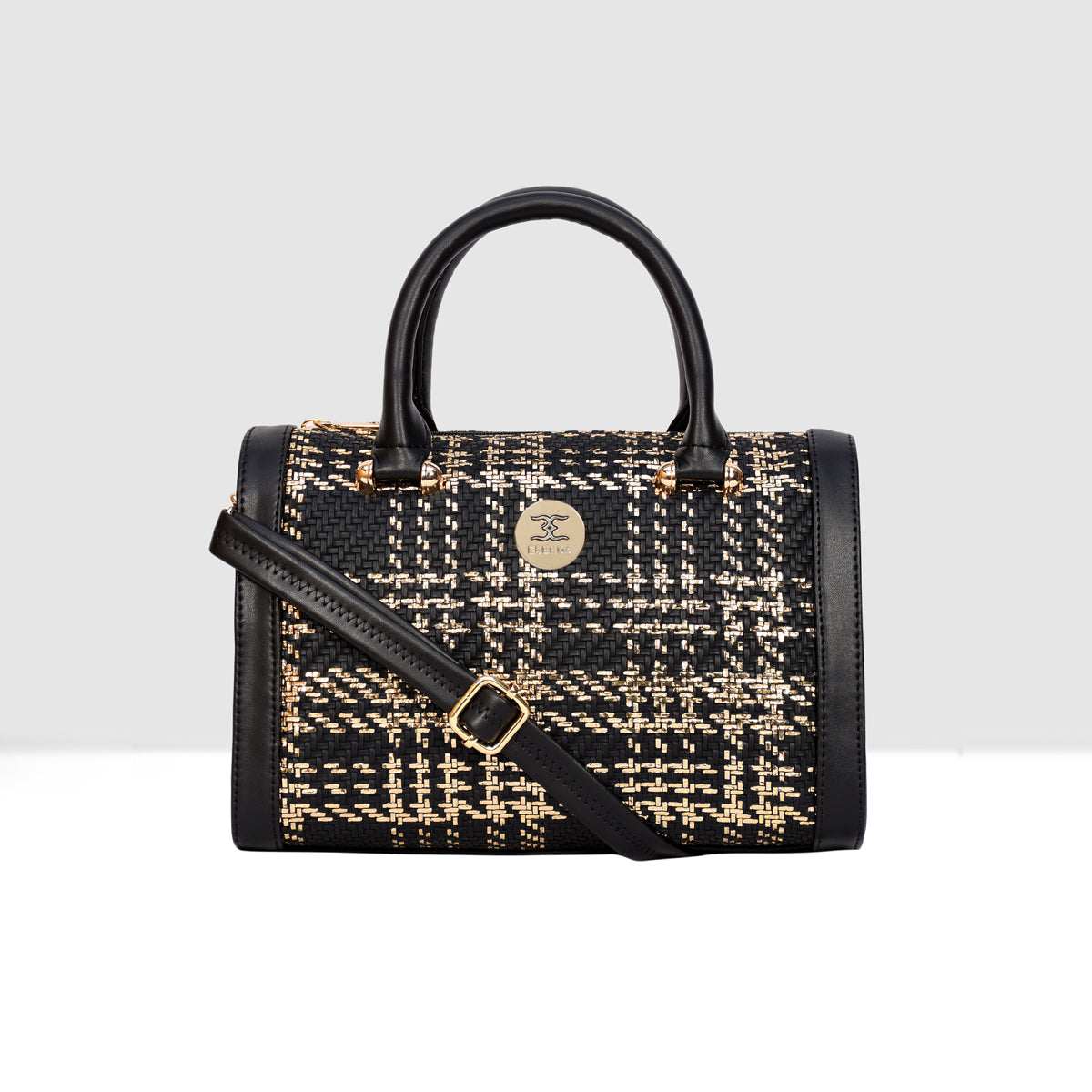 Glitter Shine Textured Handbag For Womens Main image