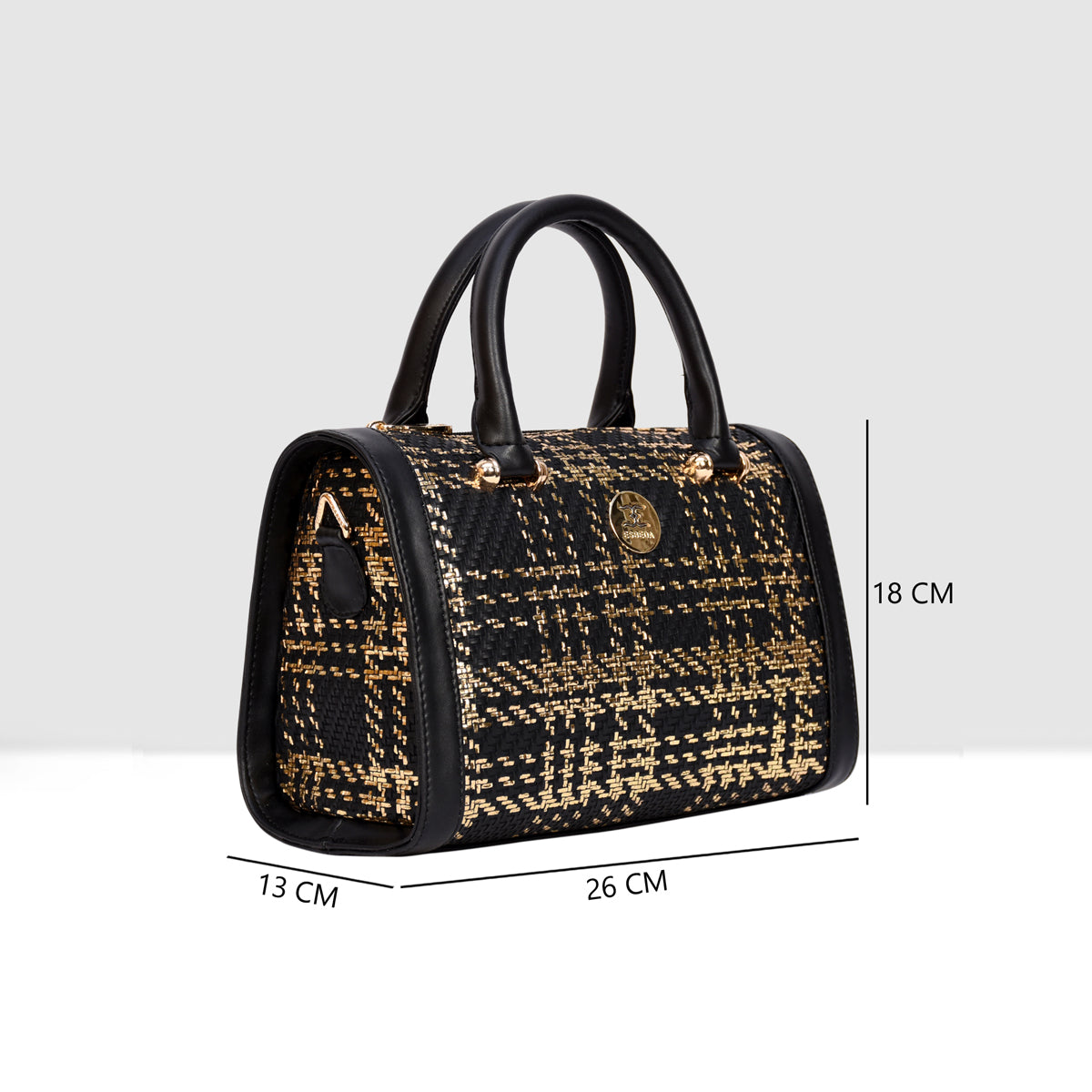 Glitter Shine Textured Handbag For Womens Secondary image