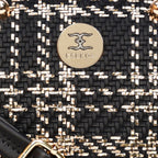 Glitter Shine Textured Handbag For Womens