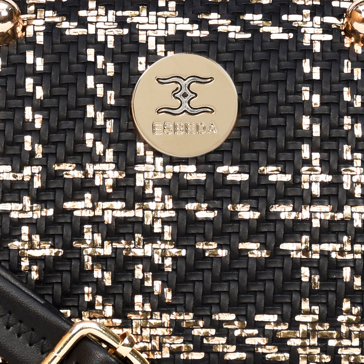Glitter Shine Textured Handbag For Womens