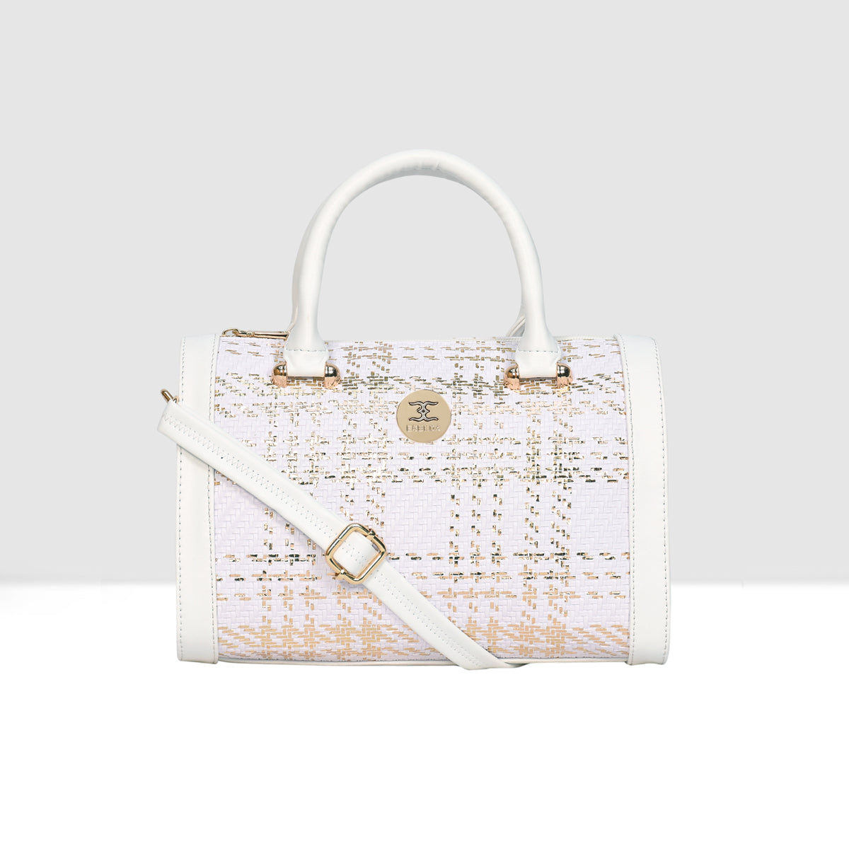 Glitter Shine Textured Handbag For Womens