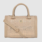 Glitter Shine Textured Handbag For Womens