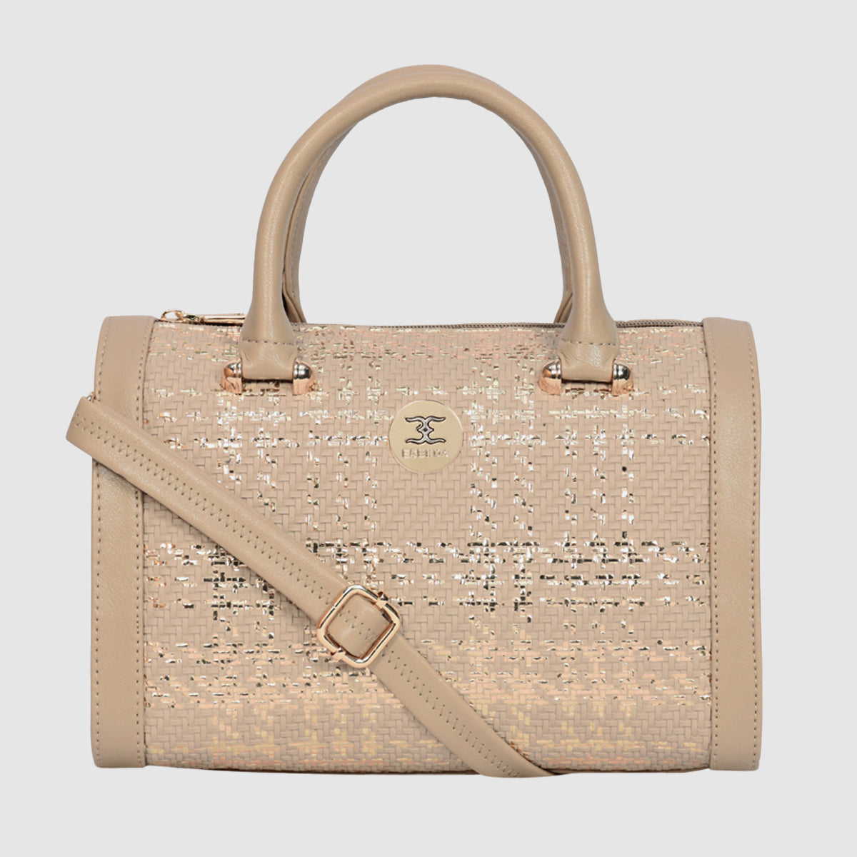 Glitter Shine Textured Handbag For Womens