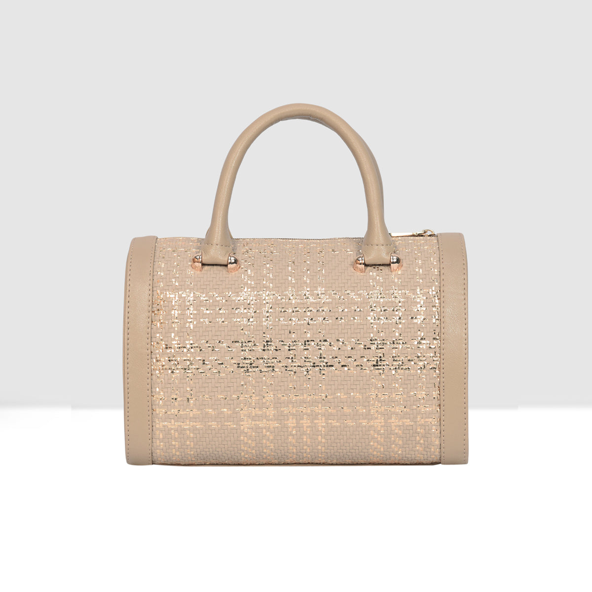 Glitter Shine Textured Handbag For Womens