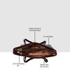 Embossed Texture Handbag For Womens