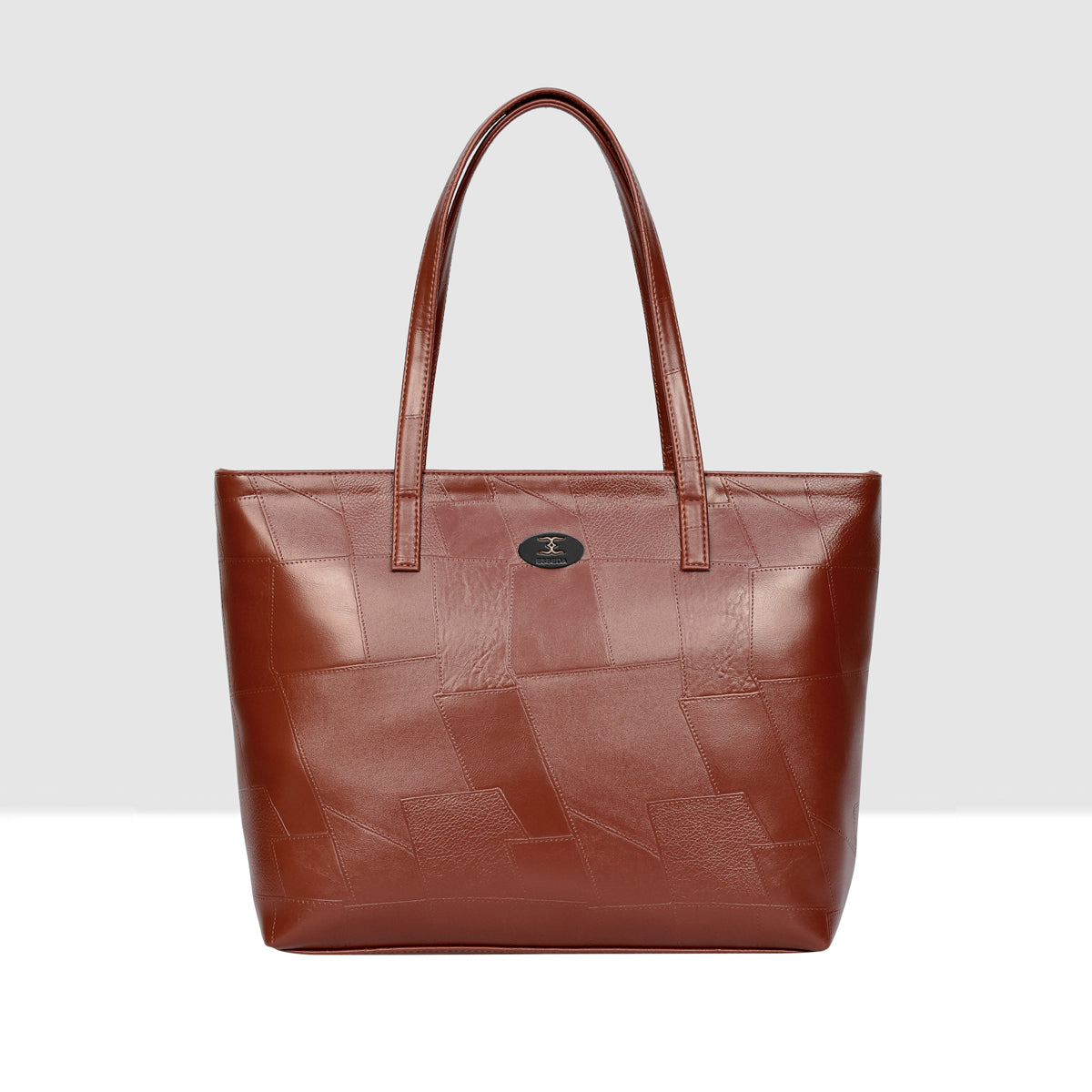 Embossed Texture Handbag For Womens