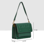 Embossed Designer Sling Bag  For Womens