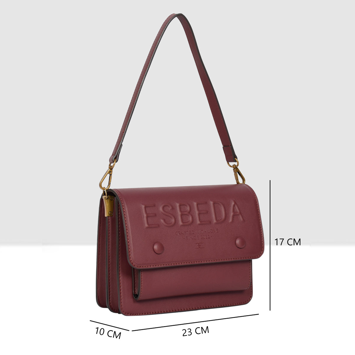 Embossed Designer Sling Bag  For Womens