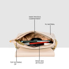Flower Textured Sling Bag For Womens