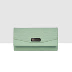 Croco-Texture-Embossed-Wallet-For-Womens