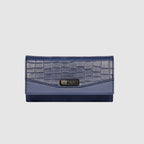 Croco-Texture-Embossed-Wallet-For-Womens