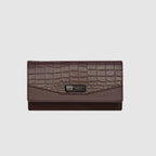 Croco-Texture-Embossed-Wallet-For-Womens