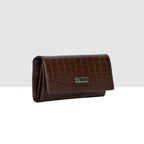 Croco-Texture-Embossed-Wallet-For-Womens